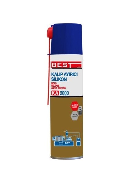 Ka 2000 Kalıp Ayırıcı Silikon Sprey 400 ml