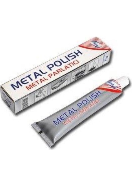 Altın Gümüş Bakır Krom Teneke Alüminyum Vb Metal Parlatıcı 50GR