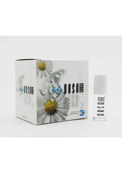 Beyaz Misk Esansı 5 ml 12 Li Kutusunda