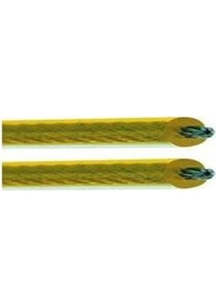 Pvc Kaplı Izoleli Paslanmaz Çelik Halat 4 mm 10 mt