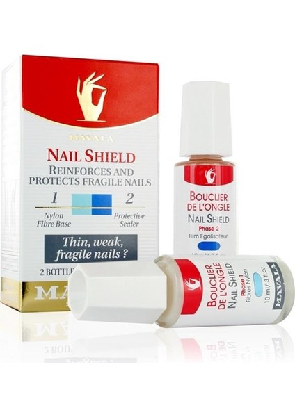Nail Shield Tırnak Kalkanı 2X10 ml