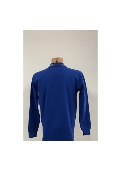 Saks Mavi Unisex Polo Yaka T-Shirt fiyatları