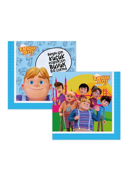 Rafadan Tayfa Temalı Kağıt Peçete 16 Adet