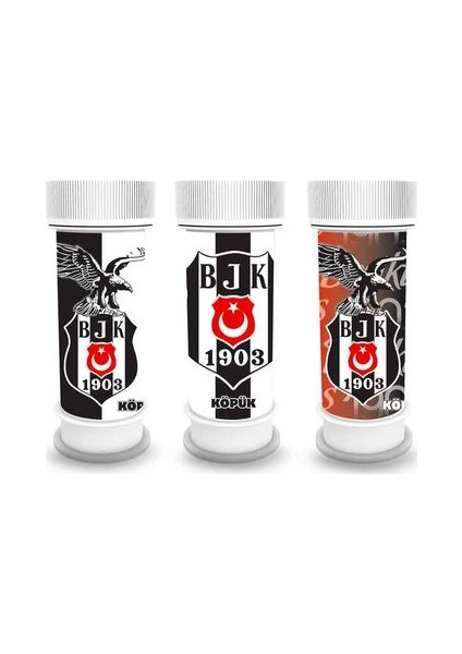 Beşiktaş Köpük Baloncuk 3 Adet