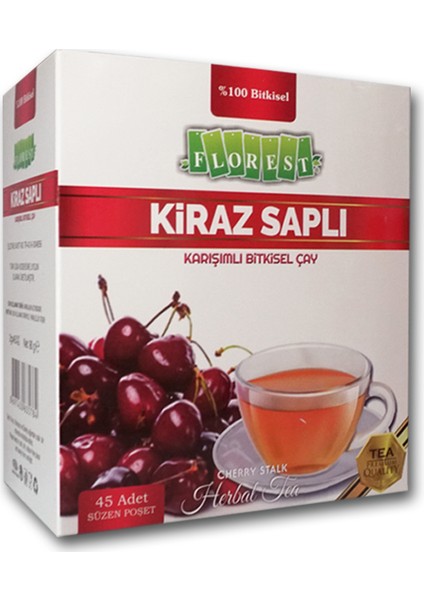 Kiraz Saplı Çay 45'li Süzen Poşet