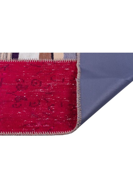 Patchwork Sbt El Dokuma Halı Red 170 x 240 cm 4.08 m2 Patchwork El Dokuma Halı fiyatları