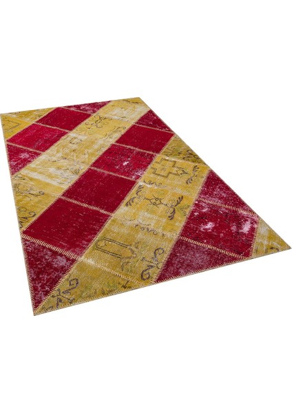 Patchwork Plc Multi 140 x 230 cm 3.22 m2 Patchwork El Dokuma Halı fırsatları