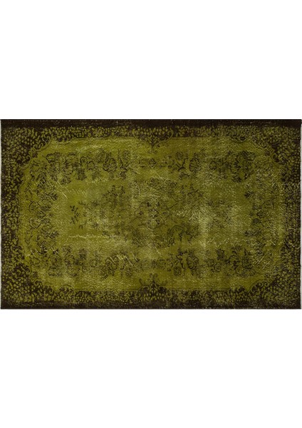 Vintage Sbt Dark Green 176 x 276 cm 4.86 m2 El Dokuma Halı