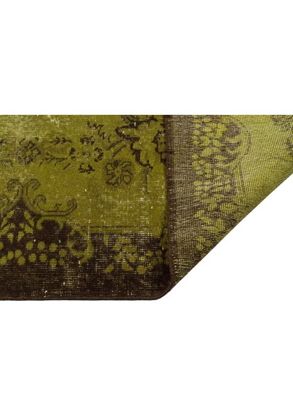 Vintage Sbt Dark Green 176 x 276 cm 4.86 m2 El Dokuma Halı