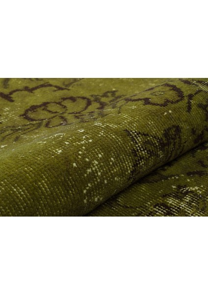 Vintage Sbt Dark Green 176 x 276 cm 4.86 m2 El Dokuma Halı