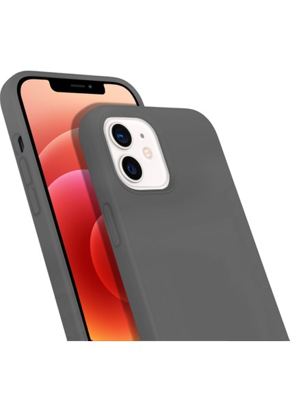 Buff Apple iPhone 12 / 12 Pro Rubber S Kılıf Açık Gri fırsatları
