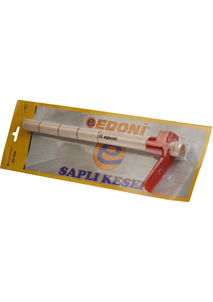 Edoni Saplı Çelik Usta Keser Vakumlu