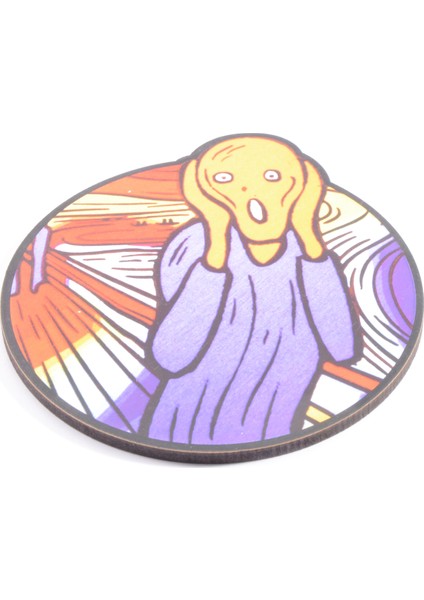 Scream Bardak Altlığı