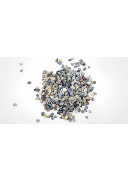 Dekoratif Doğal Dere Taşı Akvaryum Taşı Terraryum Taşı Küçük Boy 1 KG. fiyatları