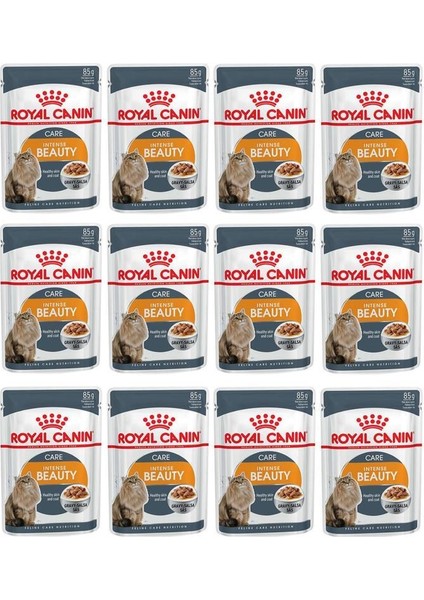 Intense Beauty Yetişkin Kedi Konservesi 85GR 12 Adet