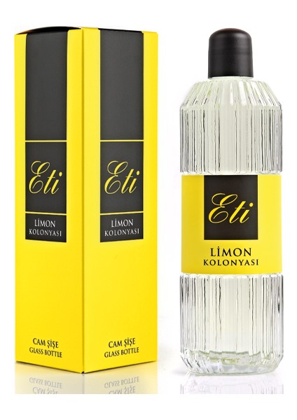 Limon Kolonyası 325 ml Cam Şişe - Kutulu