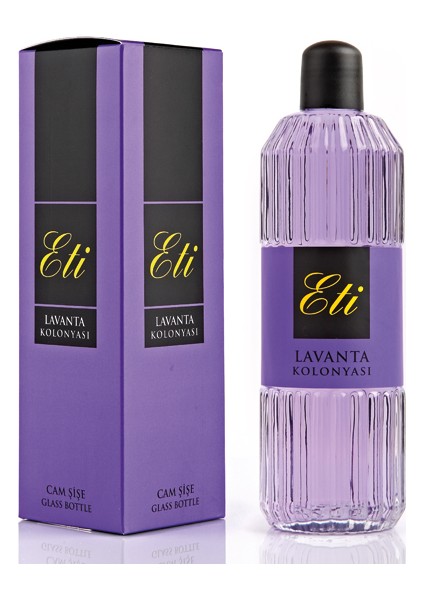 Lavanta Kolonyası 325 ml Cam Şişe - Kutulu