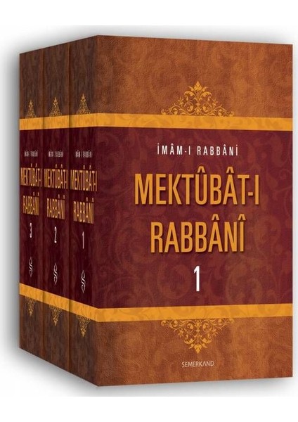 Mektubatı Rabbani 3 Cilt | İmamı Rabbani
