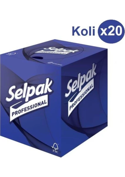 Selpak Professional Premium Butik Kutu Mendil 48'li 20 Paket