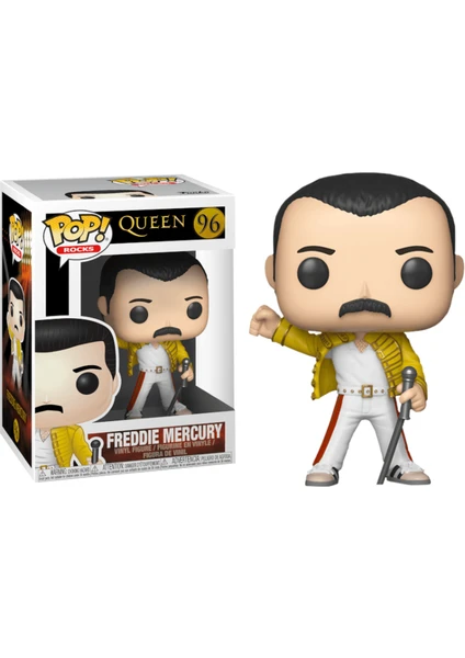 Pop Queen Freddie Mercury Wembley Stadyumu Canlı Konseri Figür