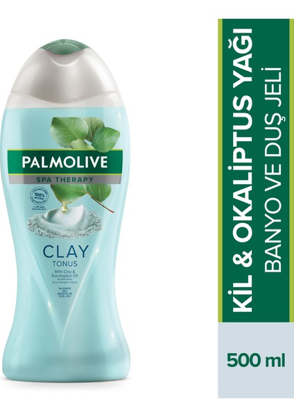 Spa Therapy Clay Tonus Kil ve Okaliptus Yağı Banyo ve Duş Jeli 500 ml
