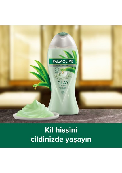 Spa Therapy Clay Detox Kil ve Aloe Vera Özü Banyo ve Duş Jeli 500 ml