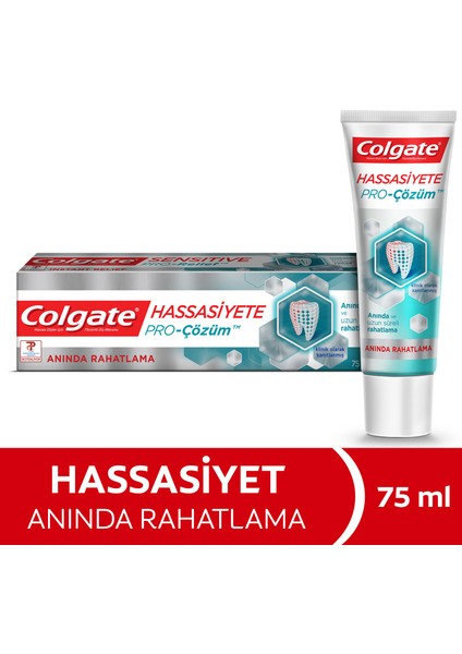 Hassasiyete Pro Çözüm Anında Rahatlama Sensitive Pro Relief Diş Macunu 75 ml