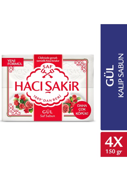 Gül Kalıp Sabun 4x150 gr