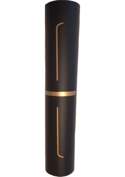 Rubber Yoga/pilates Mat Golden Line 5 Mm. Lotus Siyah modelleri
