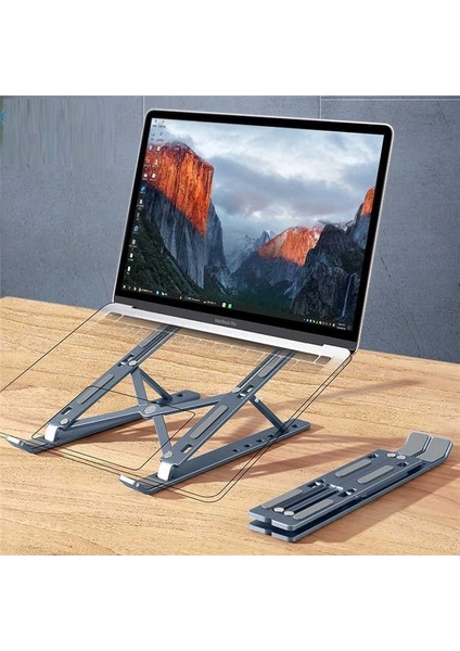 Tablet Notebook Tutucu Stand Siyah - Beyaz