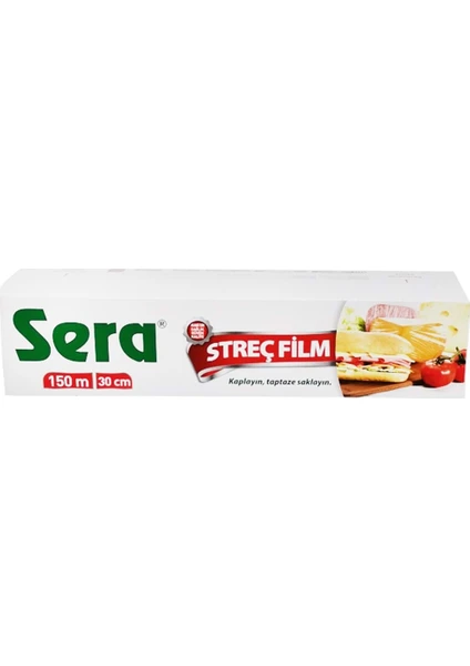 Sera- Streç Film 8 Mikron 30 x 150 mt