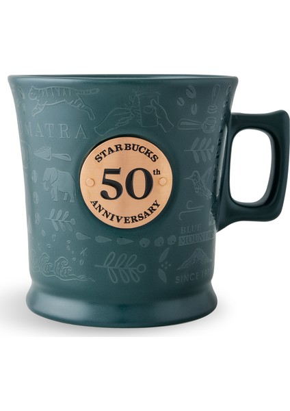 ® 50. Yıl Özel Seri Kupa - Koyu Yeşil Renkli 414 ml