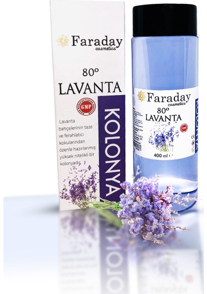 Lavanta Kolonyası - Yüksek Nitelikli - 80 Derece - 400 ml
