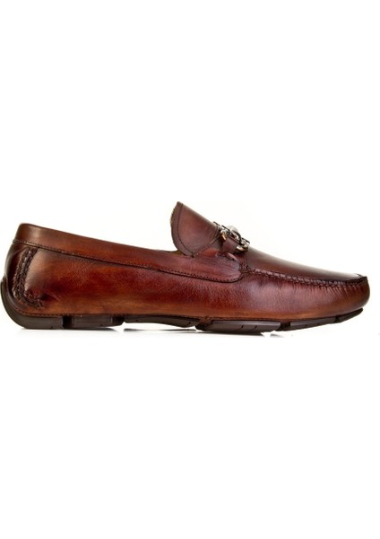 Erkek Toka Detaylı Loafer (Driving Shoes) Günlük Ayakkabı 347M472 Kahve