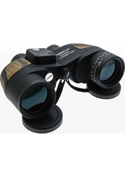 20X50 Profesyonel El Dürbünü - Perma Focus - Otomatik Netleme - Su Geçirmez - 1000M/40M - Siyah