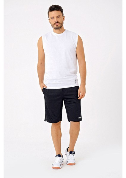 Erkek Beyaz Marvin Kolsuz T-Shirt - 3211101-BEYAZ