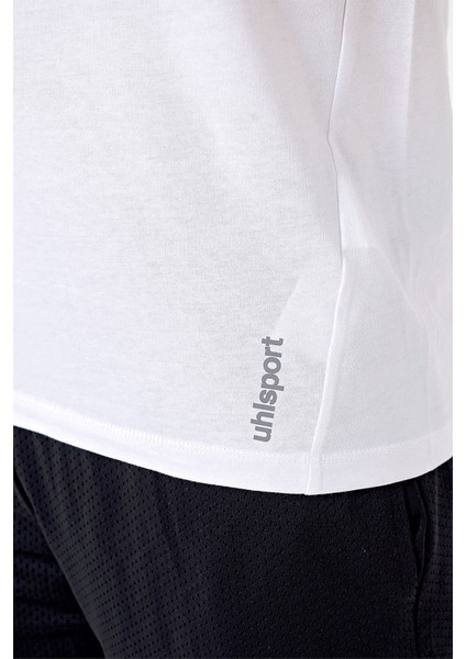 Erkek Beyaz Marvin Kolsuz T-Shirt - 3211101-BEYAZ