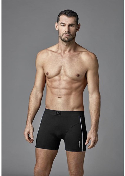Siyah Compact Sports Boxer