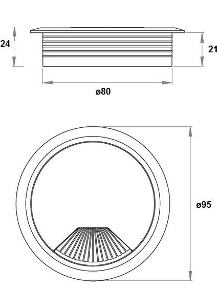 Kablo Kapağı Seti, Yaylı Kapaklı, Siyah Çap 80 Mm. fırsatları