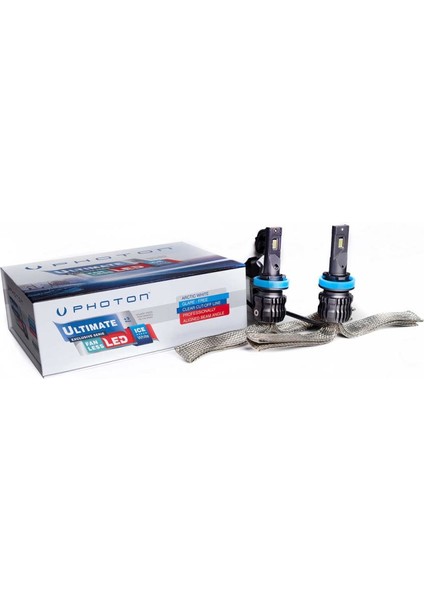 Ultimate 9500 Lumens H9 3 Plus Fansız LED Xenon