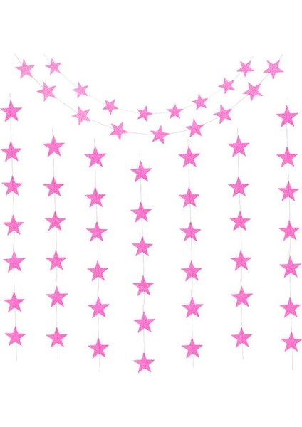 Pembe Yıldız Süs 4 Metre fiyatları