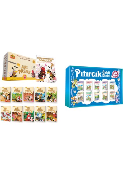 Arı Prens ve Ata Yayınları Pıtırcık Hikaye Seti 20 Kitap 2-3. Sınıf Set