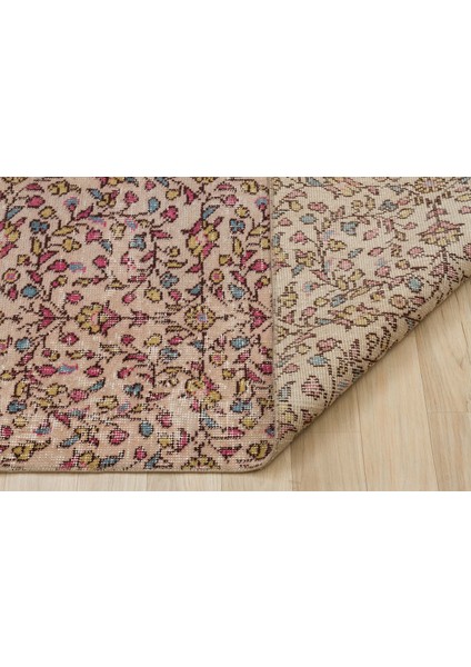 El Dokuma Vintage Eskitme Halı 172 x 262 cm 7527 fiyatları