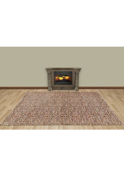 El Dokuma Vintage Eskitme Halı 172 x 262 cm 7527 fırsatları