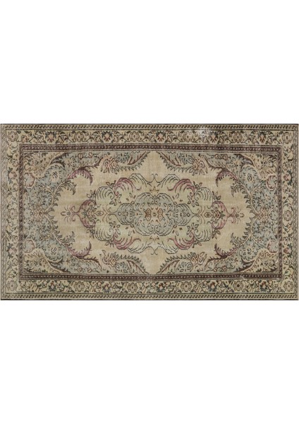 Eşsiz Anadolu Vintage Eskitme Halı 168 x 285 cm 7540