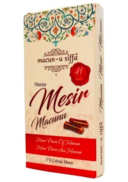 Mesir Macunu 5'li Çubuk Klasik 4 Paket 105 gr x 4