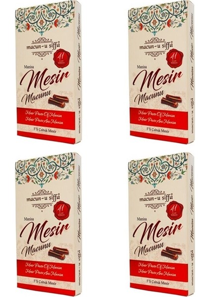 Mesir Macunu 5'li Çubuk Klasik 4 Paket 105 gr x 4