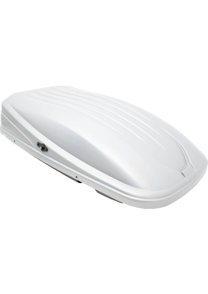 Universal Araç Üstü Port Bagaj Bavul Tabut Akrilik Abs Parlak Beyaz 390 Litre 153X82X38CM