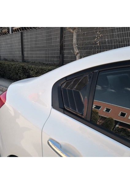 Honda Civic 9 Kelebek Cam Rüzgarlık Akrilik Abs Parlak Siyah 2 Parça 2012-2016