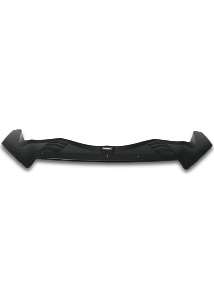 Isuzu D-Max Ön Kaput Koruyucu Rüzgarlığı Yarasa Model 4mm Akrilik (Abs) Piano Black 2021->